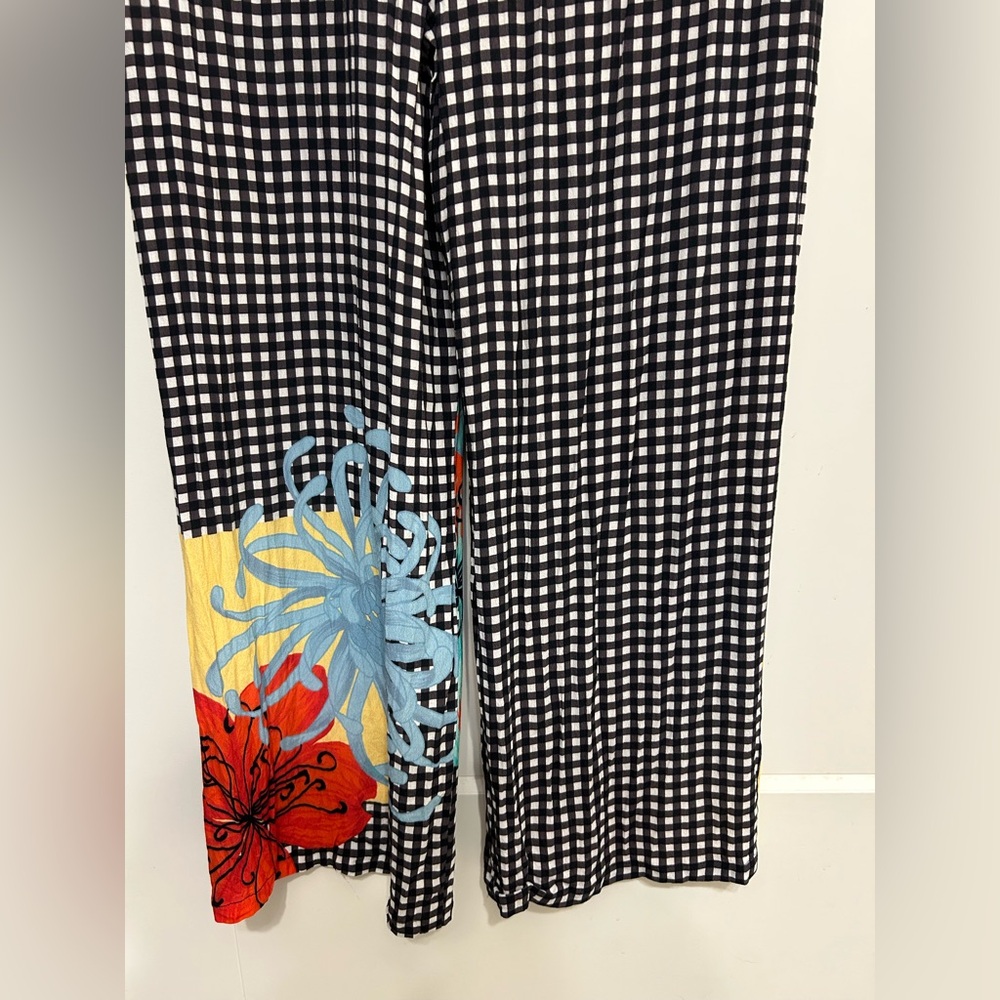 The Kit Issa Jumpsuit in Gingham Camillia - Picture 15 of 15